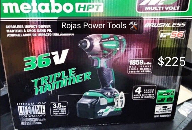 Metabo hpt online wh36db