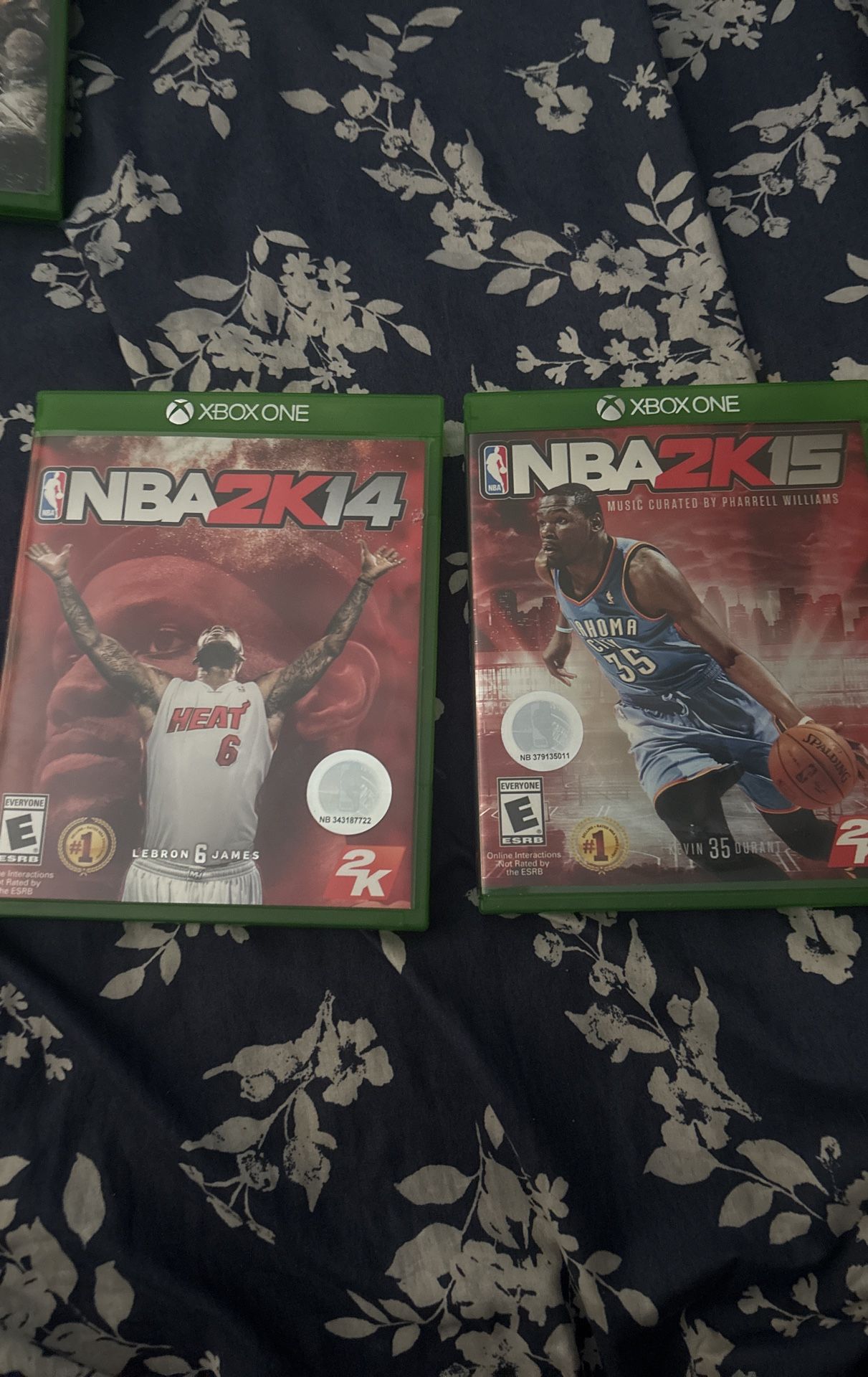 NBA 2K 14 And 15 30$ Perfect Condition