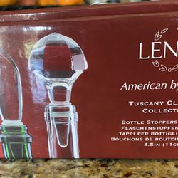 Lenox Set of 3 Tuscany Classics-Crystal Bottle Stoppers