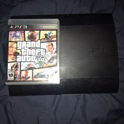 PS3 Slim With Gta 5