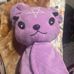 Gothic bat plush