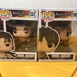 Eren Jaeger Funko Pop Set 