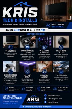 TECH INSTALL!!