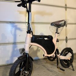 (Brand New) Pink Jasion Foldable 600W Electric Bike