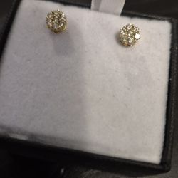 14k Real Gold Real Diamonds 2.5 Carat 