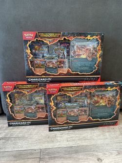 Pokemon charizard ex Box