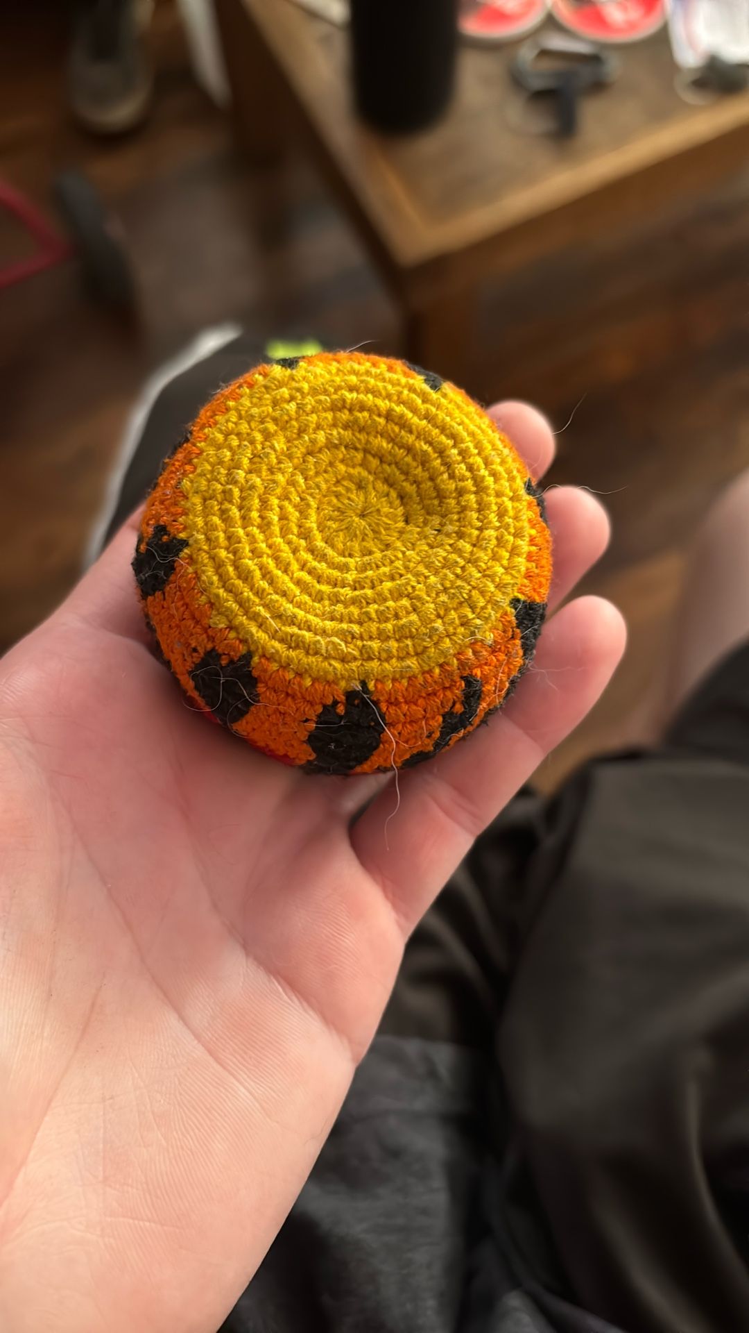 Used 90s Vintage Woven Hacky Sack