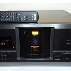 SONY CDP-CX220 200-DISC CD PLAYER  CHANGER

