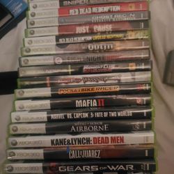 Xbox 360 Games $10 Each 