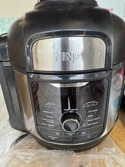 Ninja, tender, crisp, air fryer, and pressure cooker