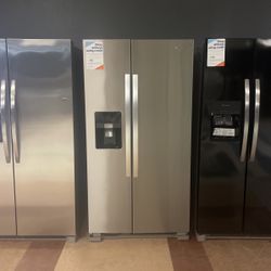 Whirlpool Stainless Steel Side By Side Refrigerator 