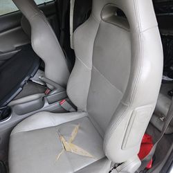 05-06 ACURA RSX TYPE-S FRONT SEATS TAN Driver And Passenger Seat 