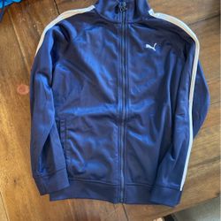 Boys Puma Zip Up Jacket 