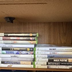 Xbox 360 Games Lot 