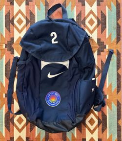 Nike Academy Team Soccer Backpack Navy Blue #2 Customized