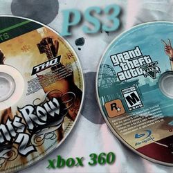 Xbox 360 And PS3 Games