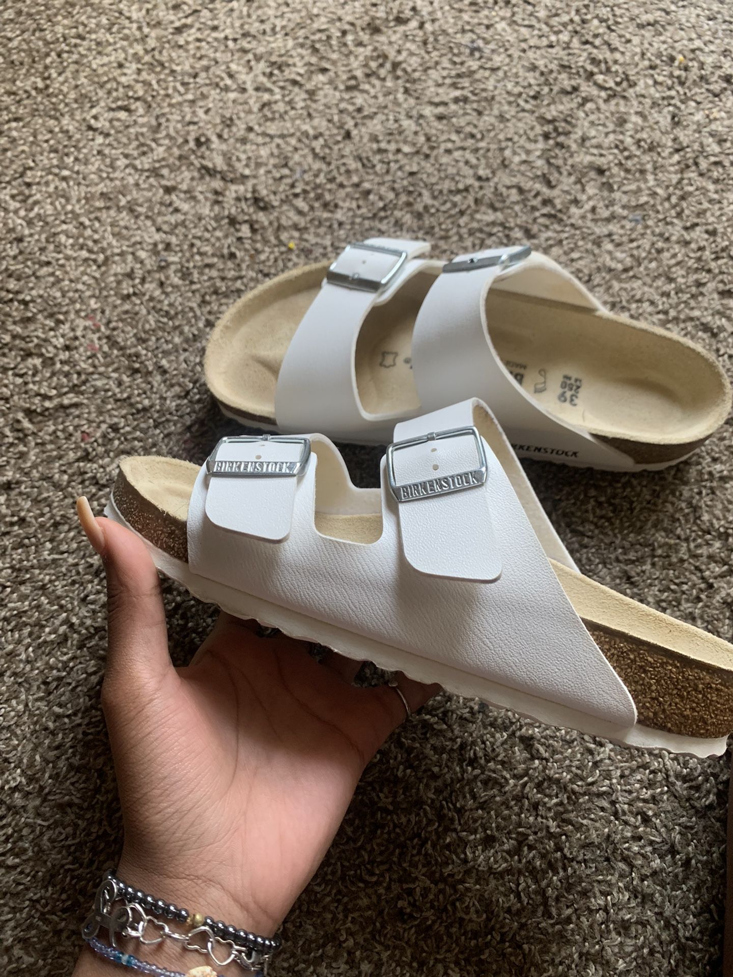 White Birkenstock