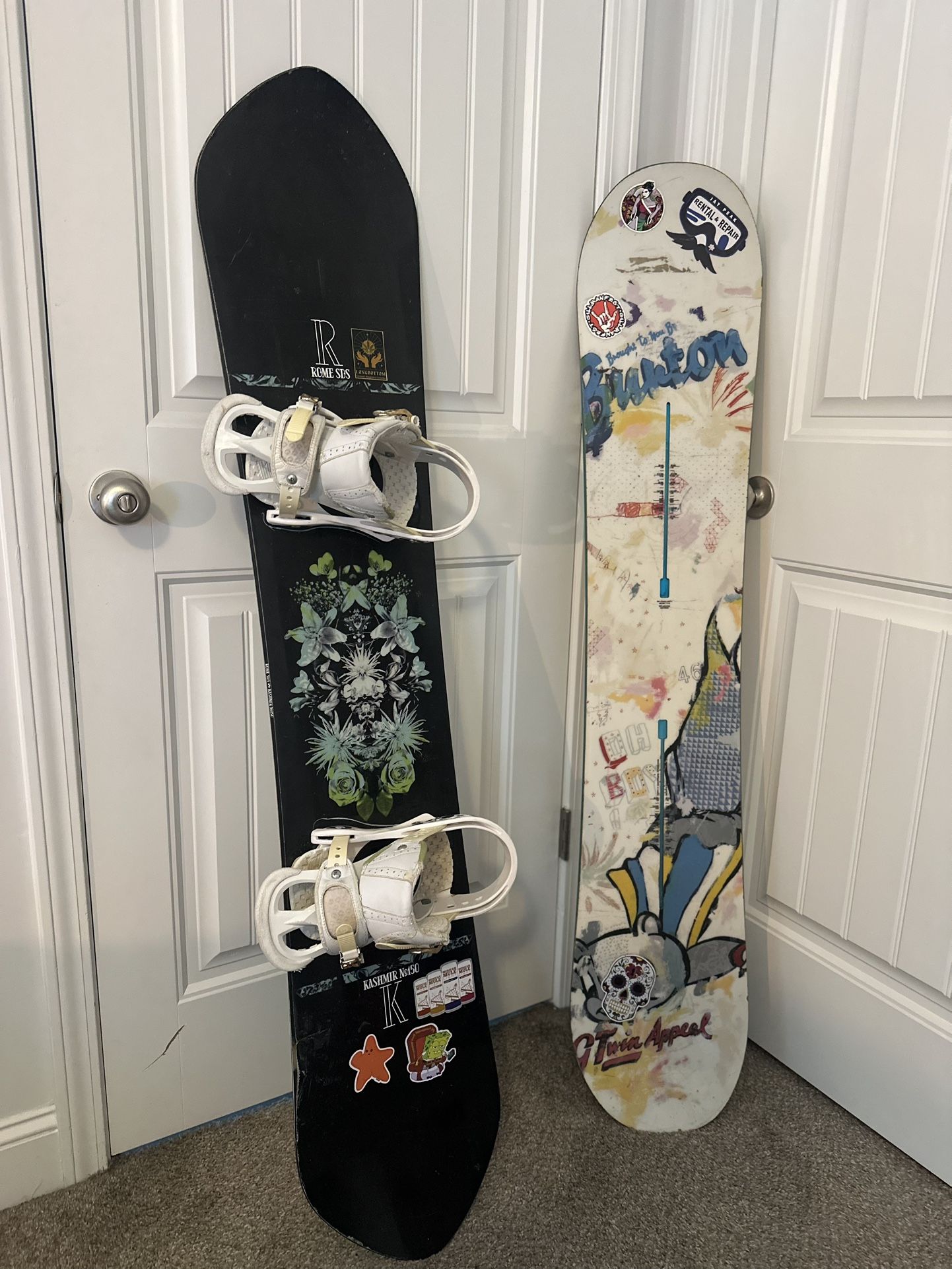 2 Snowboards (package deal)