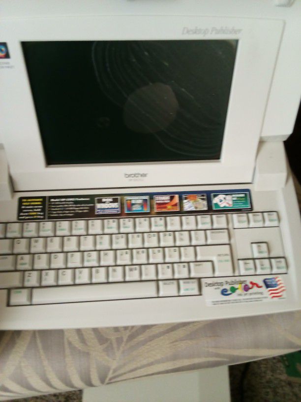 Brother Word Processor WP-3550 With Manual Book