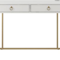 *Brand New* CosmoLiving Camila Writing Desk, White