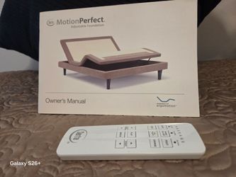 Serta MotionPerfect Adjustable Base Remote twin and Manual