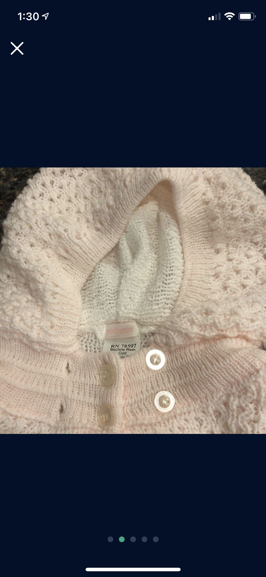 Girl Size 18 Months Smoke And Pet Free