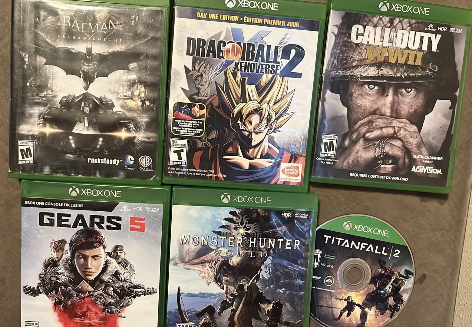 Xbox One Games $10