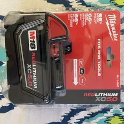Milwaukee 5.0 Battery  (Full Price Only)