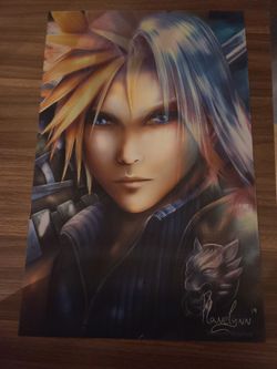 FF7 Lenticular Print Poster