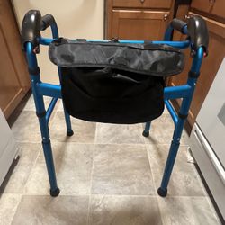 Moulagan Lightweight Folding Adjustable Walker