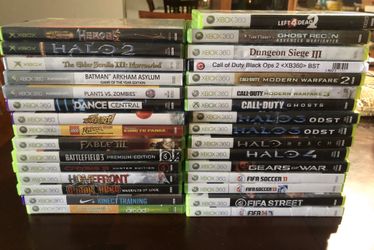 Xbox 360 games
