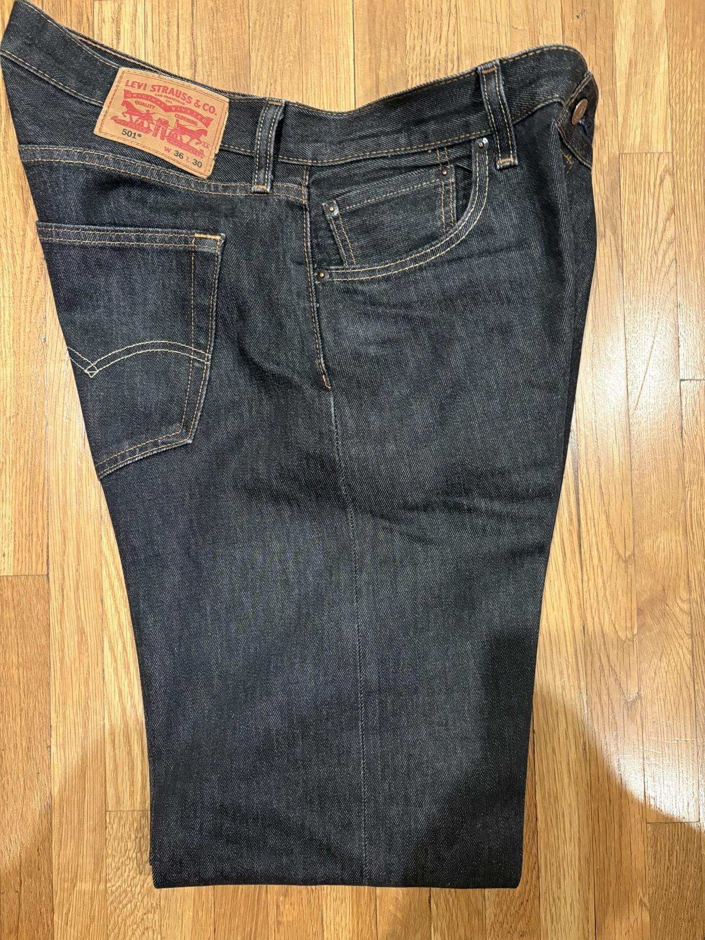 Levi’s 501 Black Denim Jeans