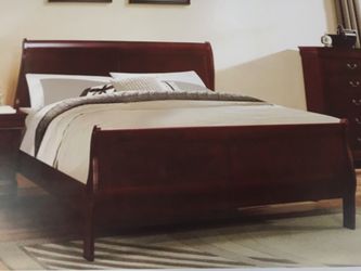 Wood bed