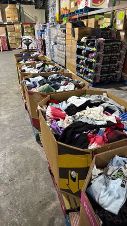 Costco Clothing Bins