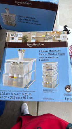Metal cube storage