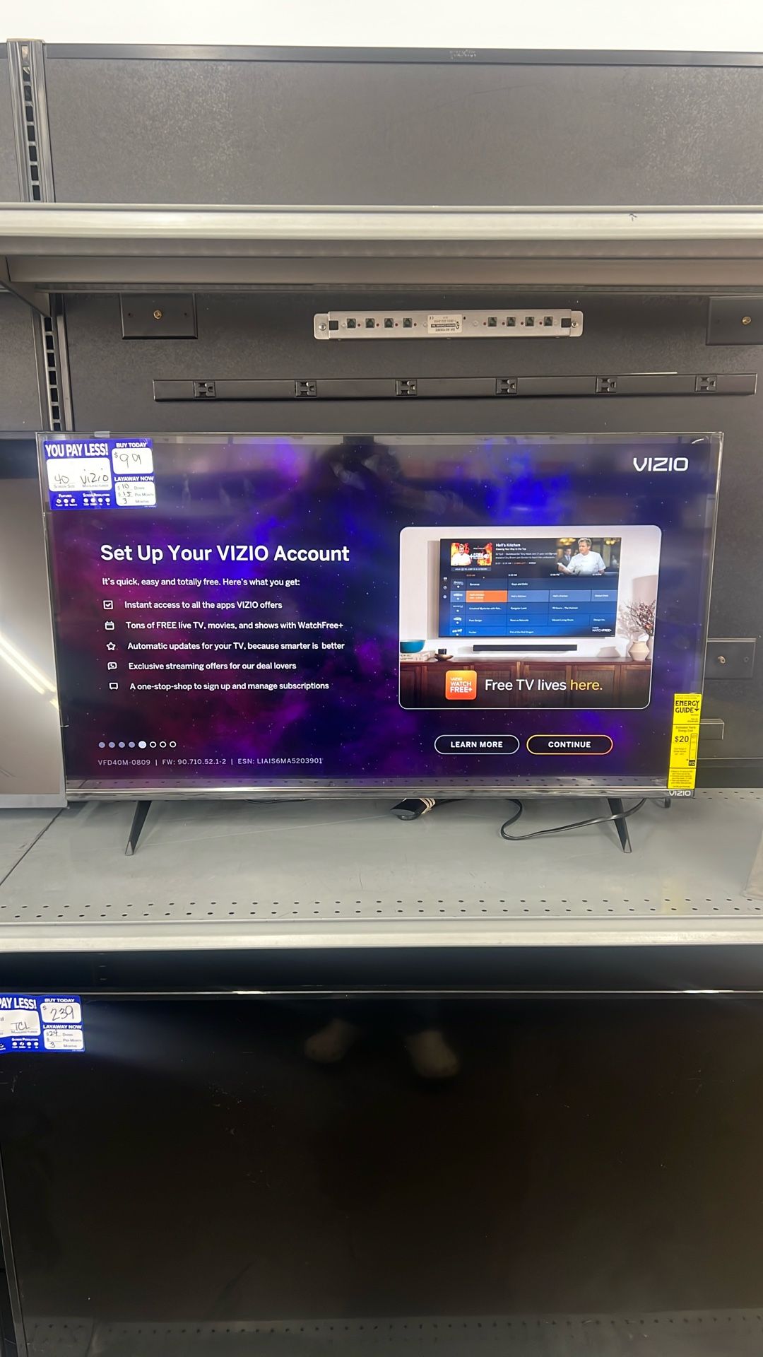 40in Vizio