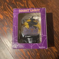 Holloween Witch Night Light