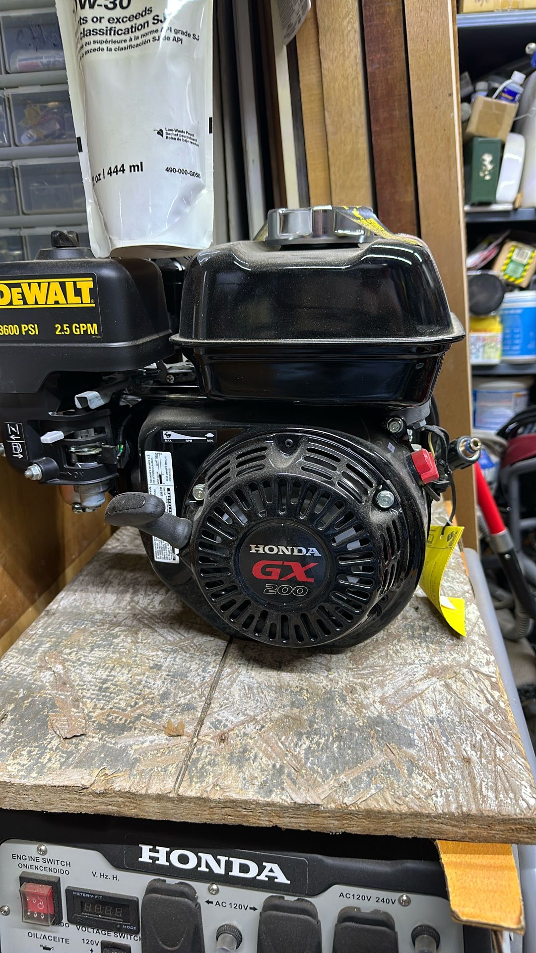 Dewalt Pressure Washer Motor Hose And Gun Ryobi 3600 Psi 2.5 GPM Motor Honda Brand New Never Used 375 For All Price Firm
