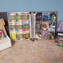 Nice Set Of 4 Marvel Collector sets 90s Pack fresh Marvel Universes 3 4 5 And Masterpieces 1