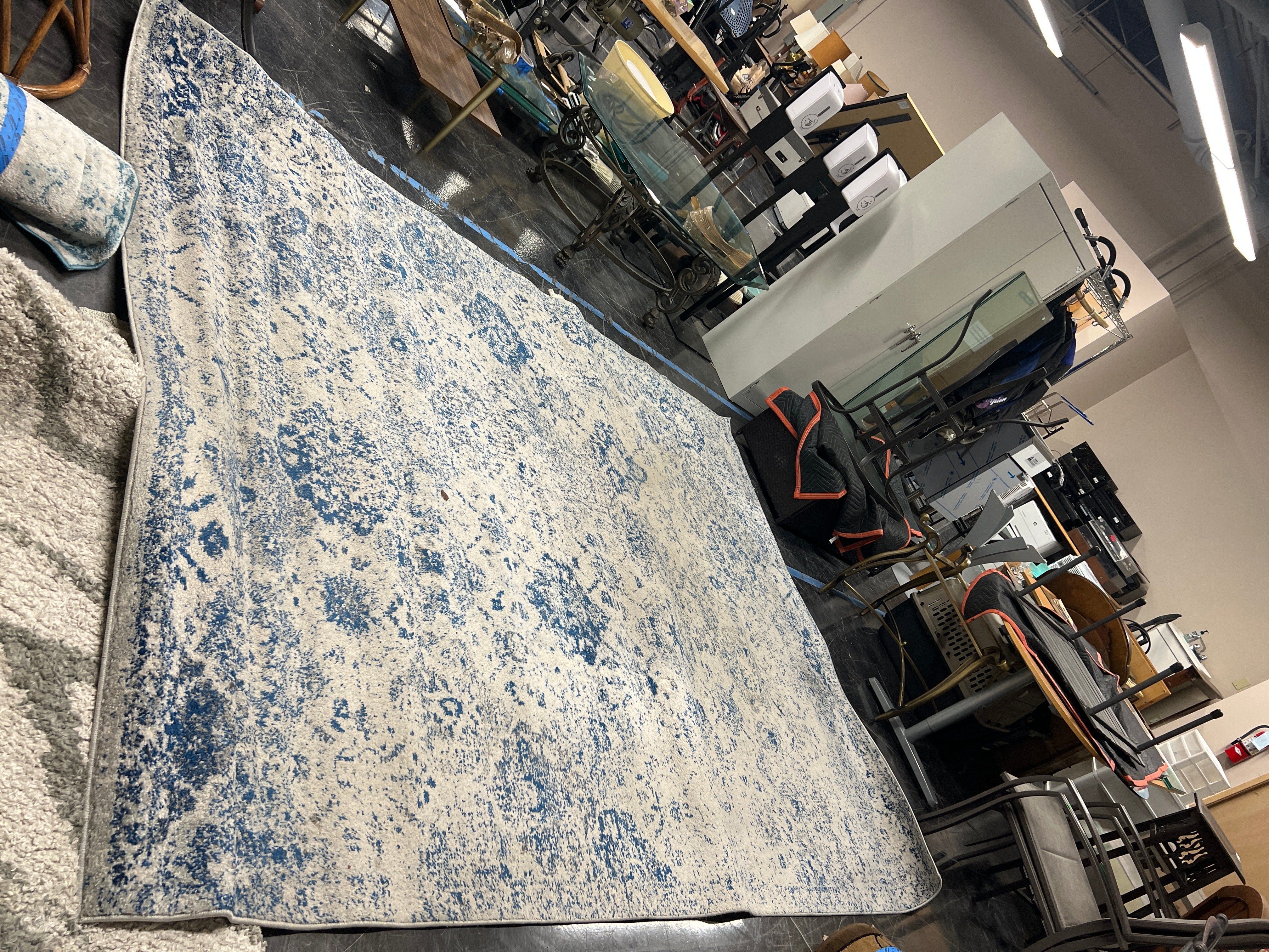 SAFAVIEH Madison Area Royal Blue Rug 8 x 10
