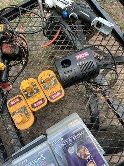 Ryobi Batteries And Charger