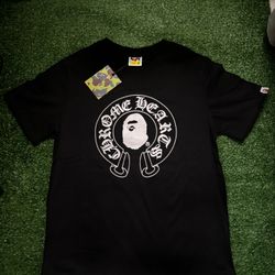 Chrome hearts x bape tee