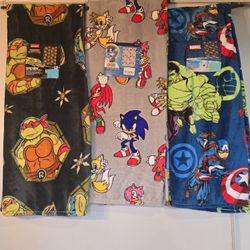🎄 Character Blankets 50x70 🎄
