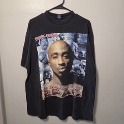 Vintage 90s Tupac Rap Tee