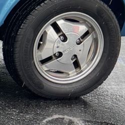 Toyota Ae84     Rims           Good Tire        4 Sale