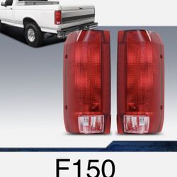 Pair Of Taillights For Ford F150    1992 To 1996