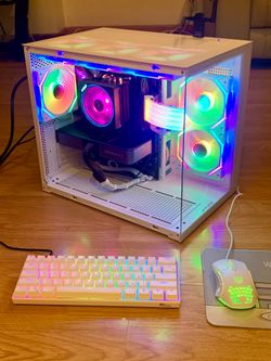 RTX 3070 FE Gaming PC | Ryzen 7 3800X | White RGB Build