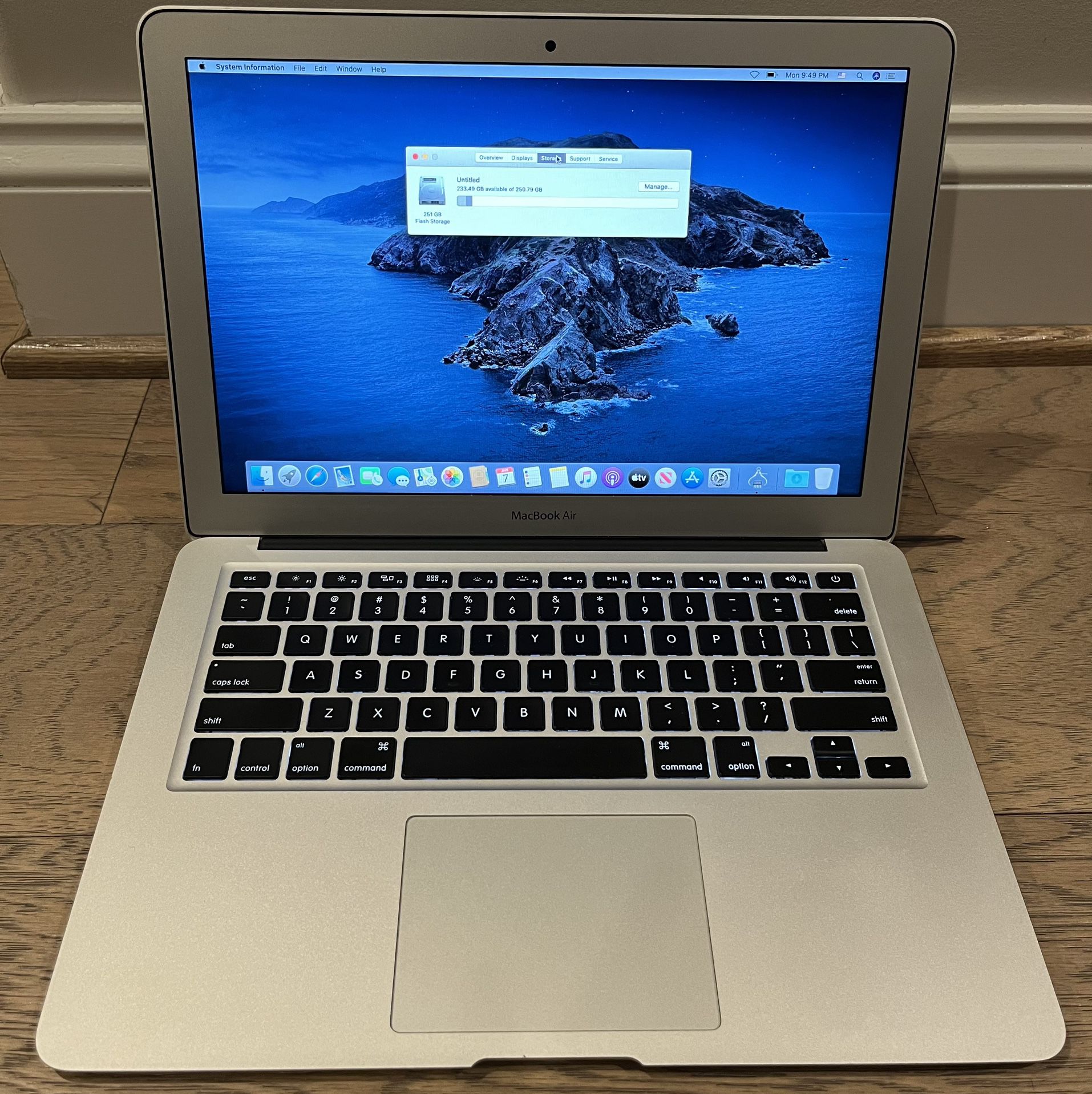 Apple MacBook Air 2015, 8GB RAM, 256 GB