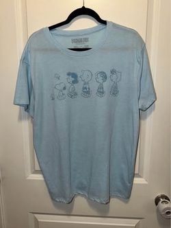 Peanuts Character Woman T Shirt X-Large Soft Short Sleeve Round Neck