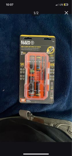 Klein Tools Quad 16 Heavy Duty Impact Flip Sockets